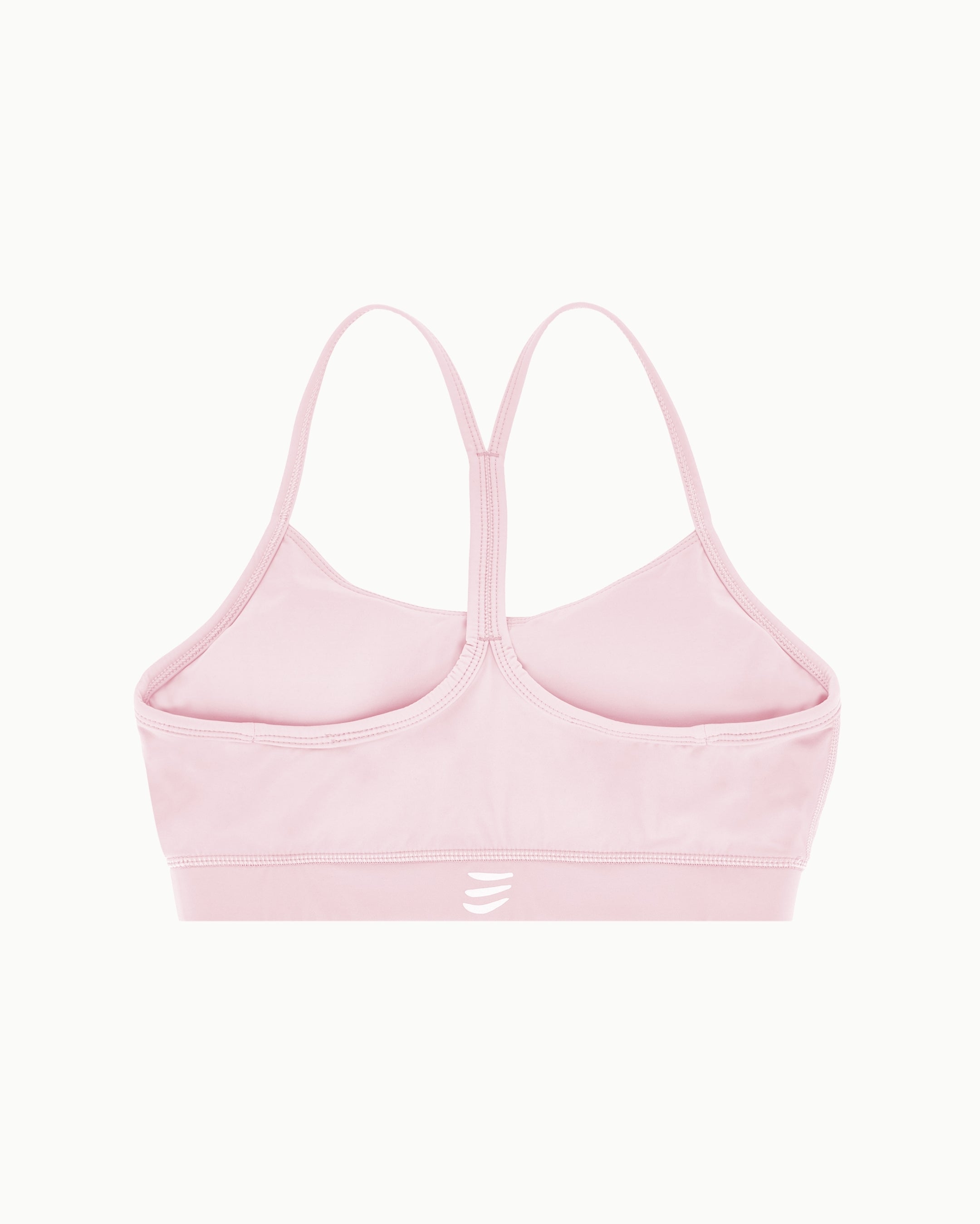 Women's Drift Bra in Marshmallow, flat lay back