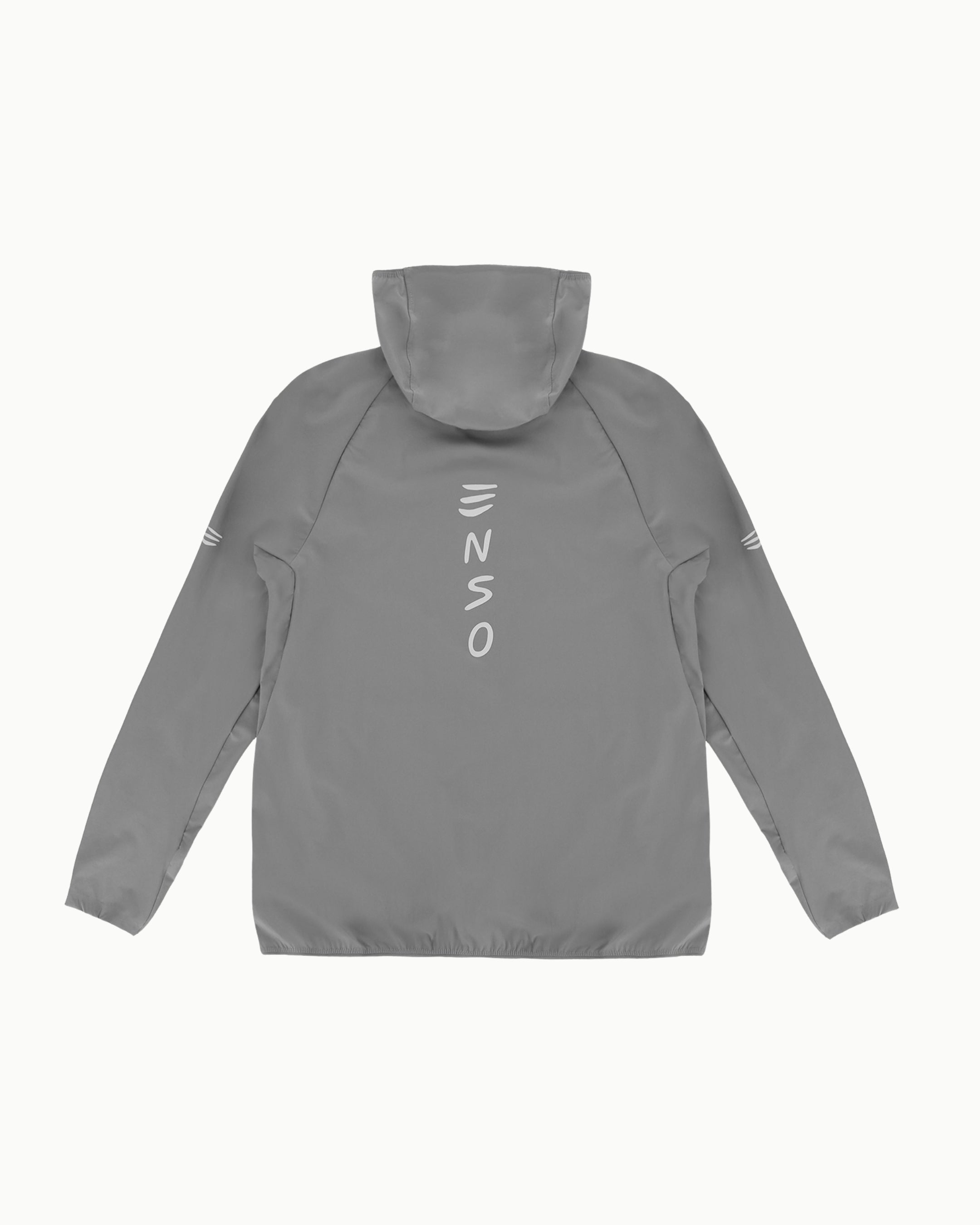 Men's Element Jacket in Ultimate Grey, flat lay back