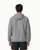 Men's Element Jacket in Ultimate Grey, front view on model