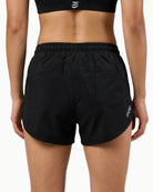 Women's Rhythm Short in Black, back view