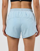 Women's Rhythm Short in Powder Blue, back view