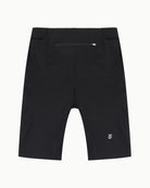 Men's 9 inch Surge Half Tight in Black, flat lay back