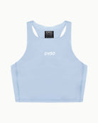 Women's Threshold Crop in Powder Blue, flat lay