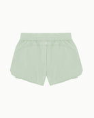 Women's Training Short in Desert Sage, flat lay back