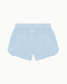 Women's Training Short in Ice, flat lay back