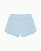 Women's Training Short in Ice, flat lay front